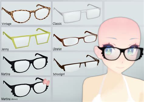 mmd glasses|mikumikudance eye pack.